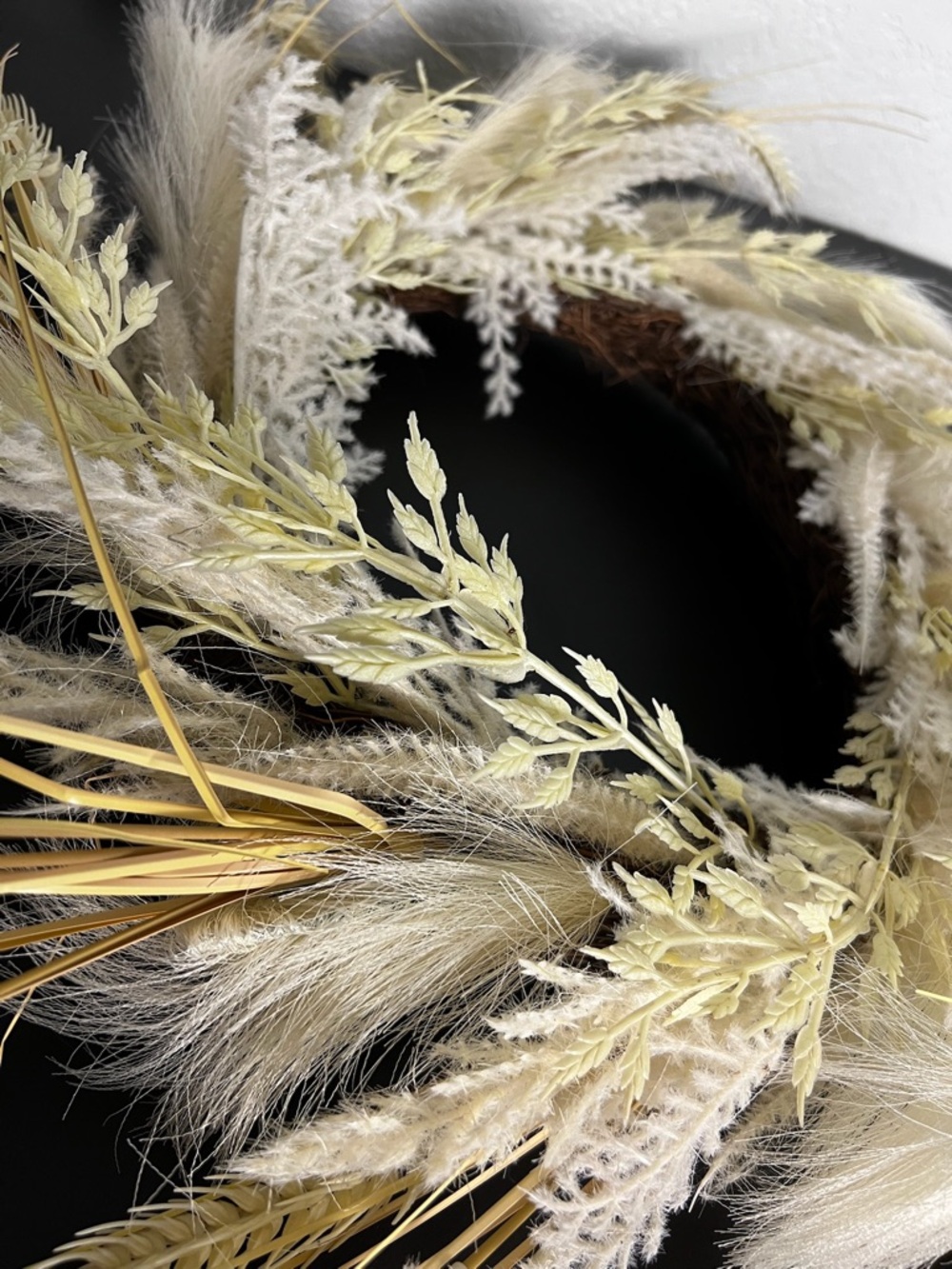 🌾✨ Boho Pampas Grass & Wheat Wreath ✨🌾 - Picture 4 of 5
